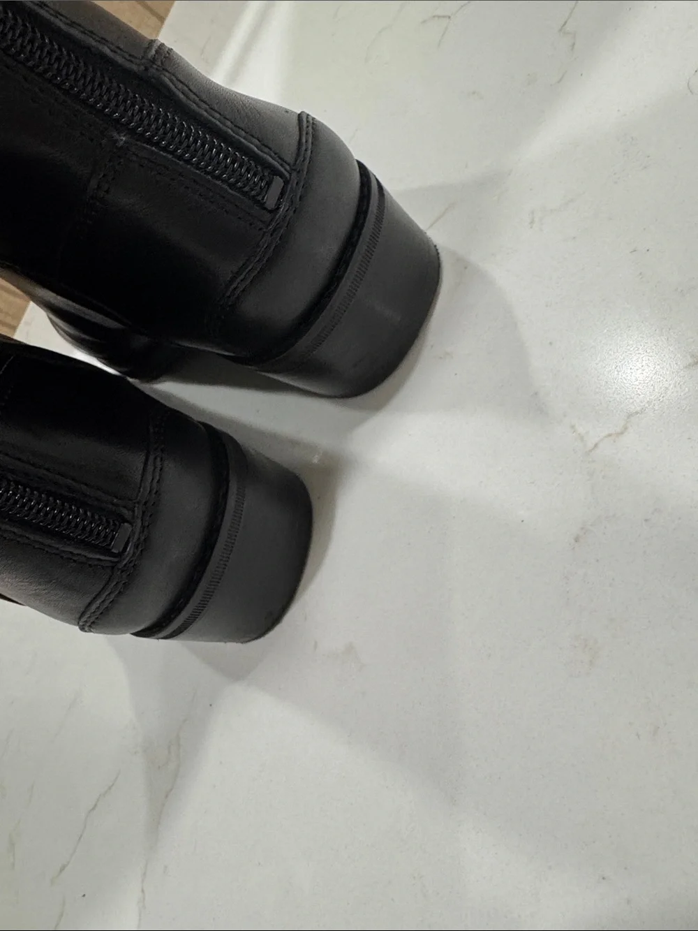 Sam Edelman Black Leather Over-the-Knee Riding Boots - Women